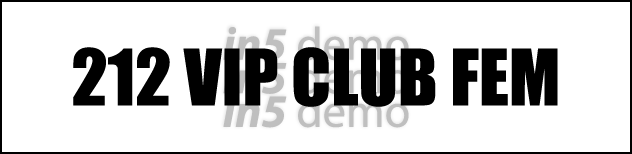 212 VIP CLUB FEM