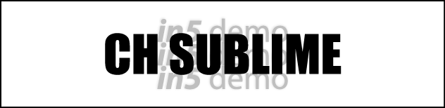 CH SUBLIME